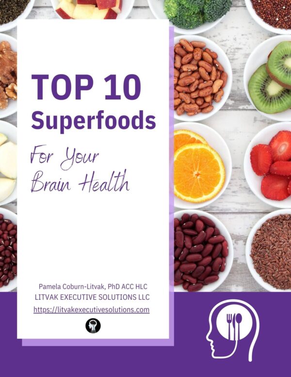 Top 10 Superfoods for Brain Health Workbook